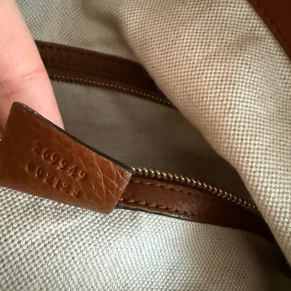 Gucci Beige and Brown Monogram Hobo - Picture 6 of 8